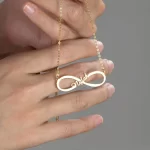 Infinity, Single, Name Pendant, Trending
