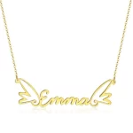 Devil, Wings, Name Pendant