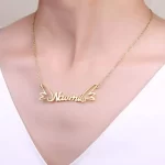 Devil, Wings, Name Pendant