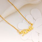 Pleasant, Name Necklace, Single Name