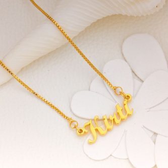 Pleasant, Name Necklace, Single Name