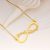 Infinity, Couple, Name Necklace