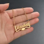 Pretty, Heart, Name Pendant