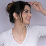 Old English Name Necklace, Vintage