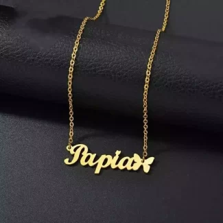 Butterfly Name Pendant, Cute, Girly