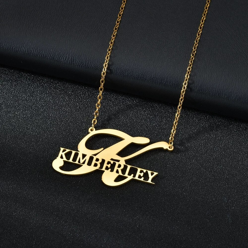 Buy ToniQ Initial Alphabet P Gold-Plated Personalized Pendant Online At  Best Price @ Tata CLiQ