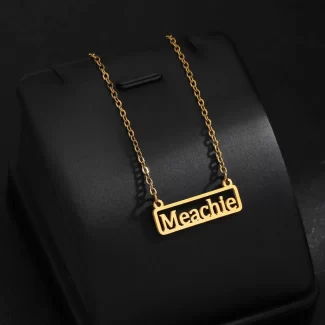 Box Name Necklace