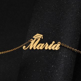 Cap Name Necklace