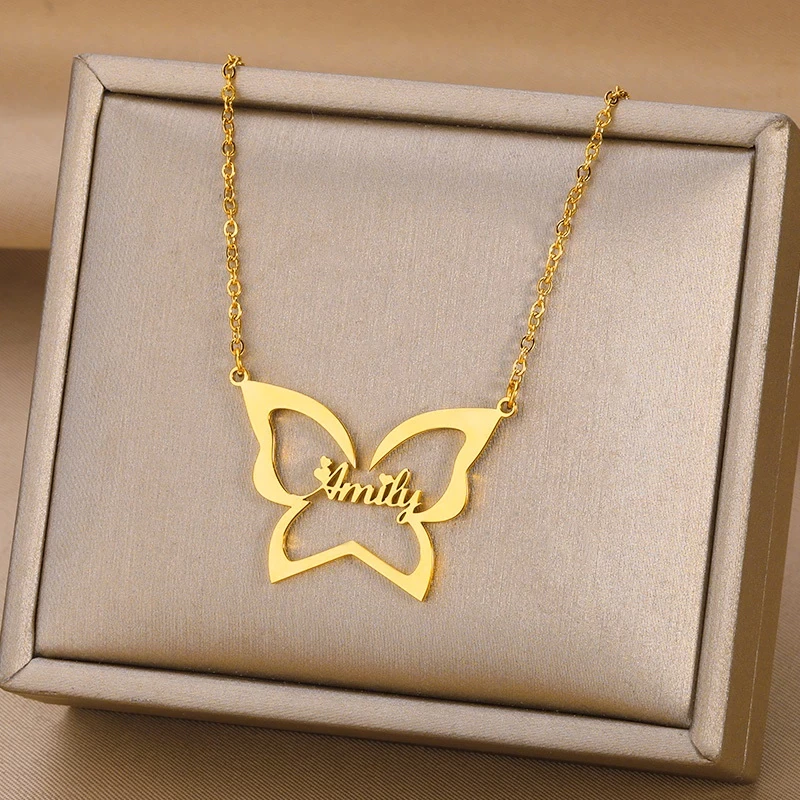 Factory Custom Made Metal Alloy Jewelry Accessory Manufacturer Customized  Enamel Decoration Ornament Bespoke Wholesale Fashion Pink Butterfly Pendant  Necklace - China Necklace and Childrens Necklace price | Made-in-China.com