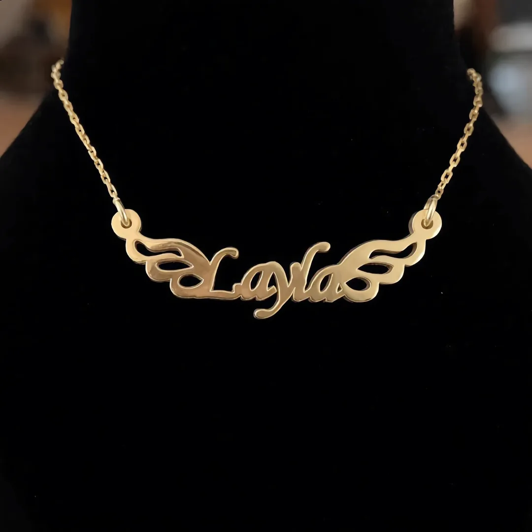 Angel Name Pendant – Layla hero product image