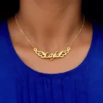 Angel Name Pendant – Layla neck product image