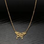 Designer Butterfly Readymade Necklace, Butterfly Cutwork Pendant