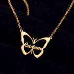 Butterfly Name Necklace – Custom hero product image