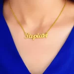 Butterfly Name Pendant – Rupia neck product image