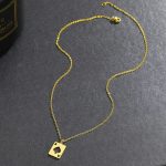 Ace Playing Card Readymade Necklace, Ace of Spades Pendant