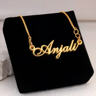 Classic Name Necklace – Anjali hero product image