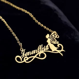 Fairy Angel Name Pendant exact sample hero product photo