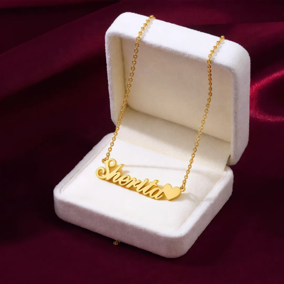 Heart Name Pendant Shenita gift product photo