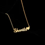 Heart Name Pendant Shenita hero product photo