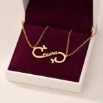 Infinity Butterfly Name Pendant – Laura gift product image