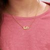Dainty Name Necklace, Custom Nameplate Necklace