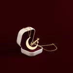 Moon and Star Name Pendant – Amanda gift product image