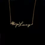 Rose Name Necklace – Lacey hero product image