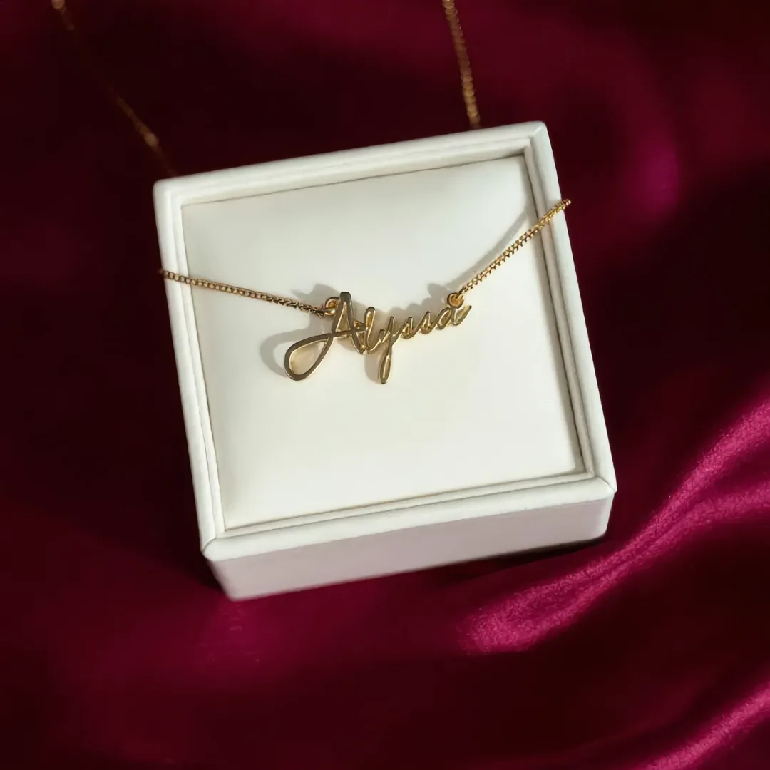 Signature Style Name Necklace – Alyssa gift product image