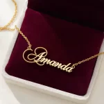 Stylish Name Necklace – Amanda gift product image