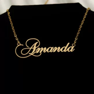 Stylish Name Necklace – Amanda hero product image
