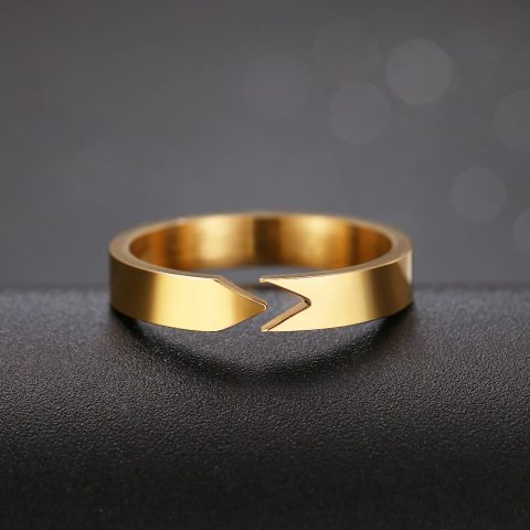 Arrow Fashion Ring, Simple Arrow Design Ring