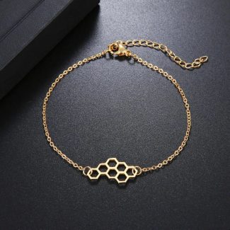 Honeycomb Bracelet, Stacking Bracelet