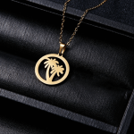 Palm Trees Necklace