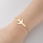 Airplane Bracelet, Travel Bracelet Gift, Aircraft