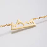 Snowy Mountain Bracelets, Bangles Unique Nature Inspired Bracelet