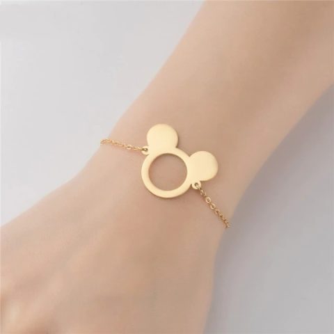 Stylish Mickey Mouse Bracelet, Mickey Mouse Disney Charm bracelet