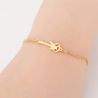 Guitar Bracelet, Music Lover's Jewelry
