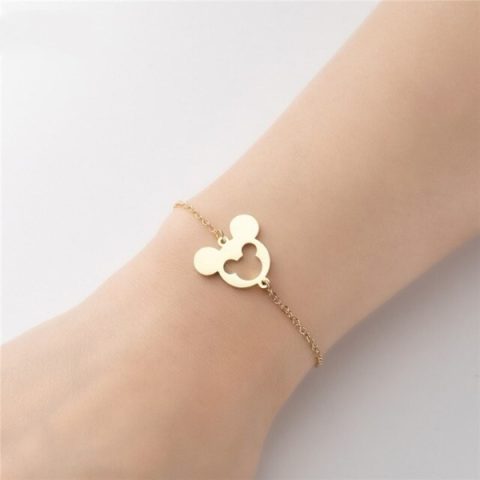 Fill Mickey Mouse Bracelet, Disney Jewellery, Minimal Jewellery