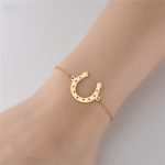 Horseshoe Bracelet, Luck Symbol Bracelet
