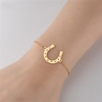 Horseshoe Bracelet, Luck Symbol Bracelet