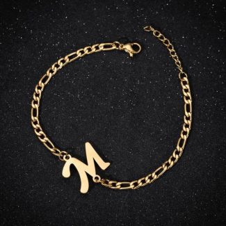 Letter M Bracelet