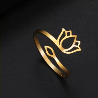 Lotus Design Ring