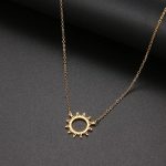 Sun Hollow Out Necklace