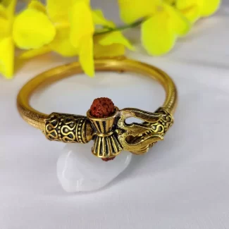 Om Damru Rudraksha Bracelet