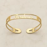 Box Style Name Kada flat lay product view – personalized jewellery