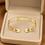 Box Style Name Kada in premium gift box – personalized jewellery