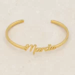 Customize Name Kada flat lay product view – personalized jewellery