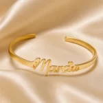 Customize Name Kada on luxury satin – personalized jewellery