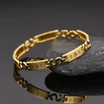 Golden Om Bracelet premium hero view