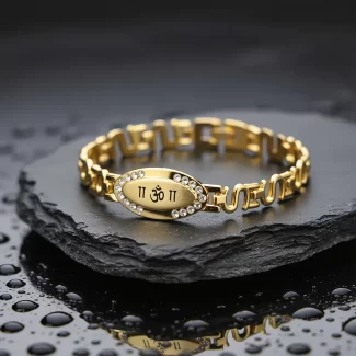 Om Charming Diamond Bracelet premium hero view
